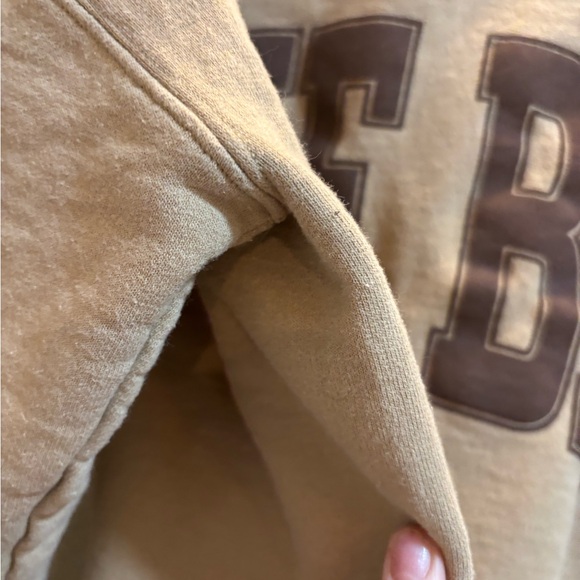 The Bar Tan Crew Neck Sweater - Picture 6 of 6